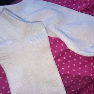 Well worn White Knit Socks no show ankle socks no show socks used socks gym